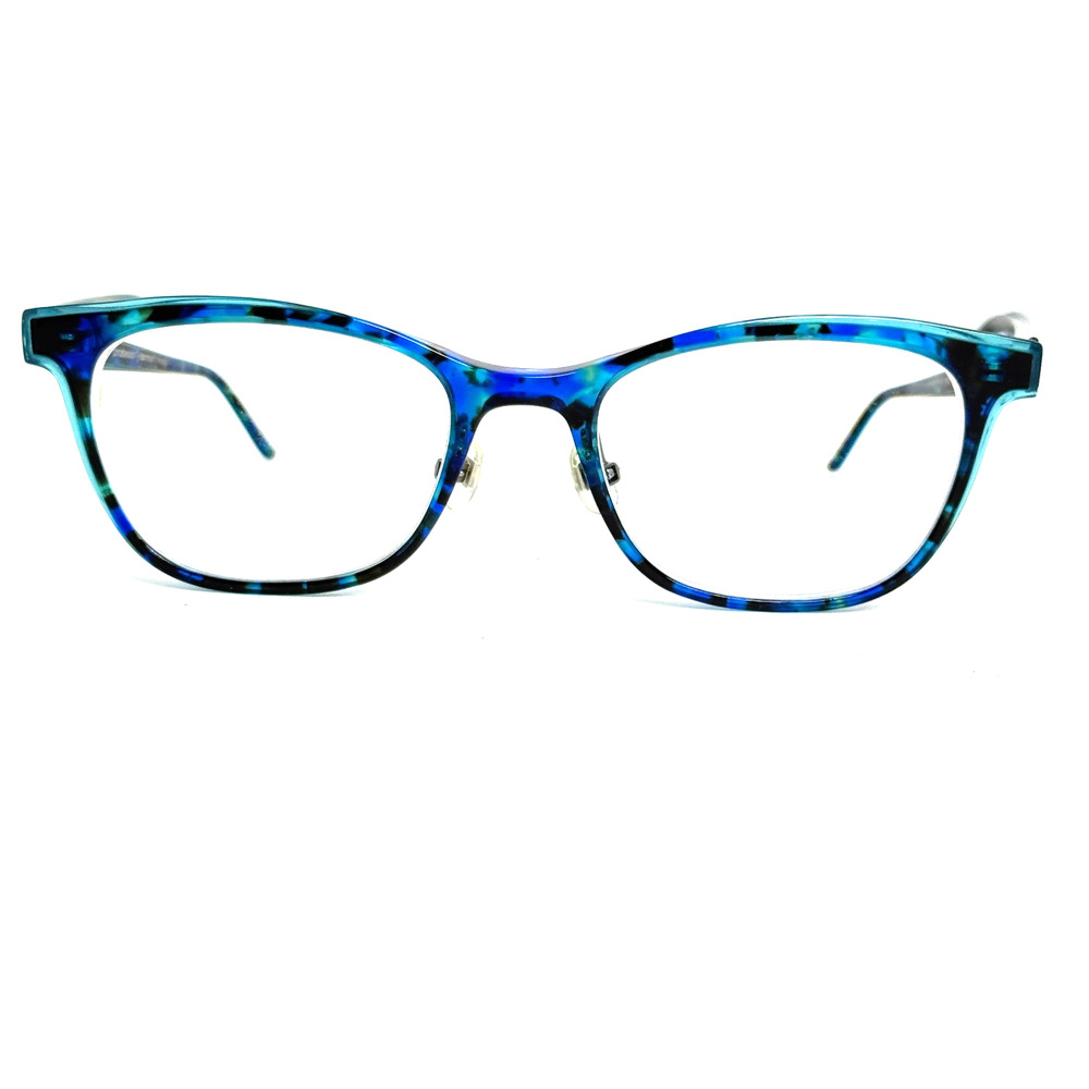 Prodesign Denmark Eyeglasses Frames Blue Multicol… - image 1